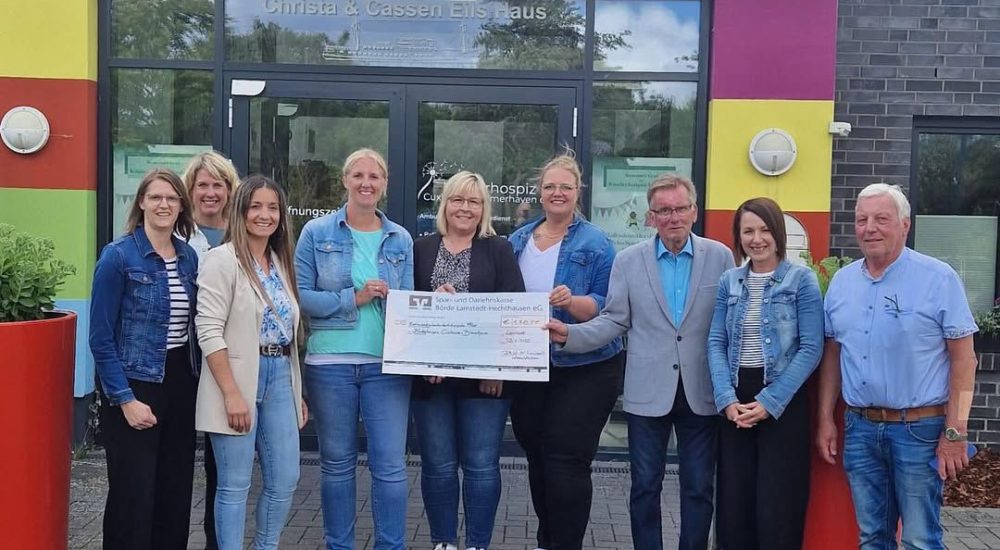 Spendenübergabe DRK Lamstedt